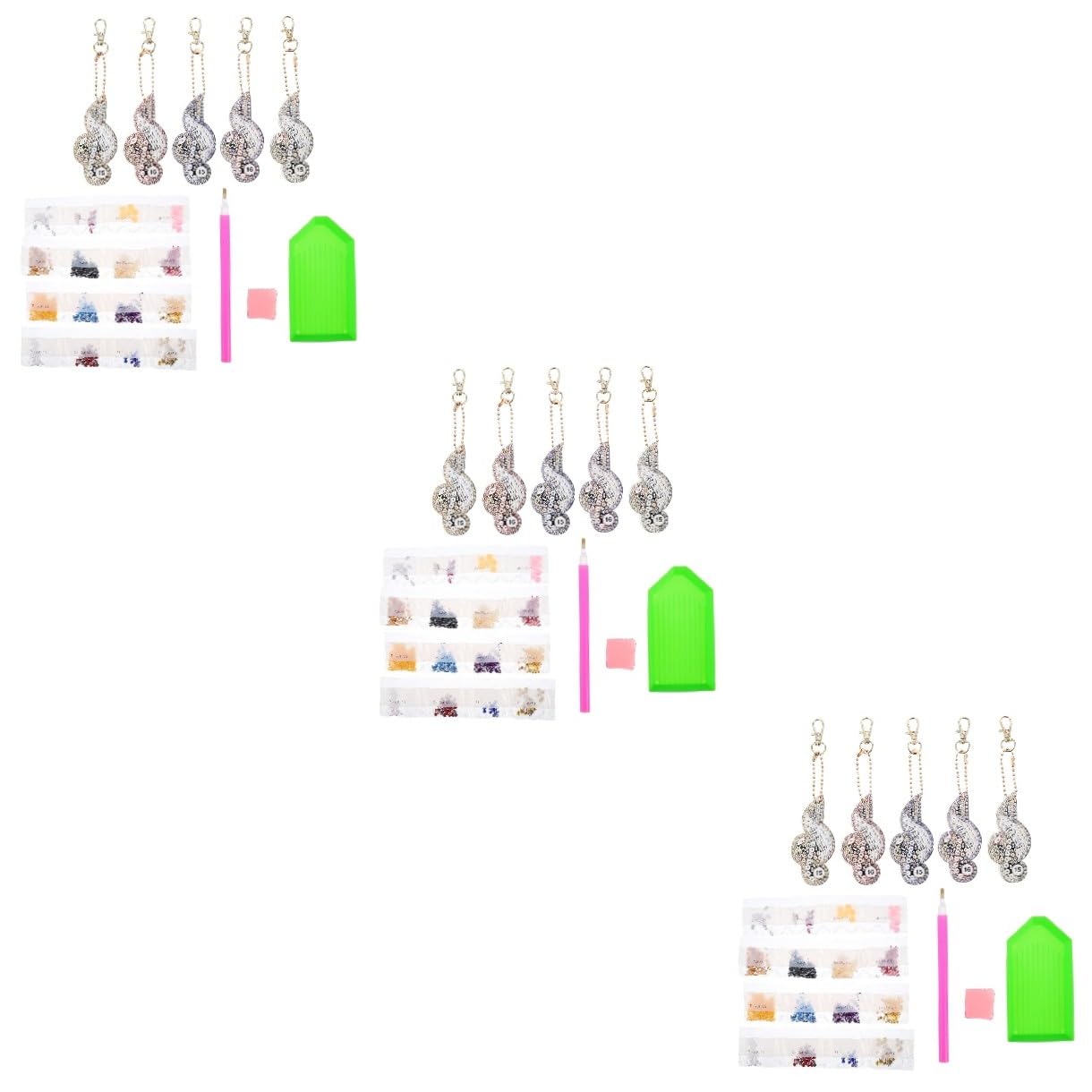 LIFKOME Nota Musical Diamante Pintura Llaveros Llavero Diy Pintura Taladro Llavero Colgante Bricolaje Llavero Colgante De Llavero De Diamante 5d Llavero Llavero Resina