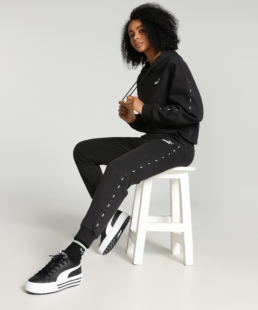 PUMA Damen Gestrickte Hosen ESS Tape Sweatpants FL Cl