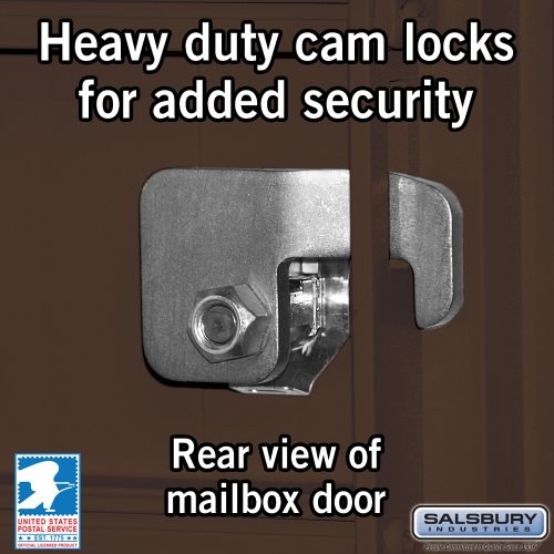 Salsbury Industries 3312Brz-U 12 A Size Doors, Bronze Type Ii Cluster Box Unit Mailbox #TOP3