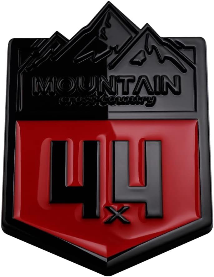 Off Road Racing Sticker Amazon.com: 1X Mountain 4x4 Cross Country Metal Car Sticker Off Road ...