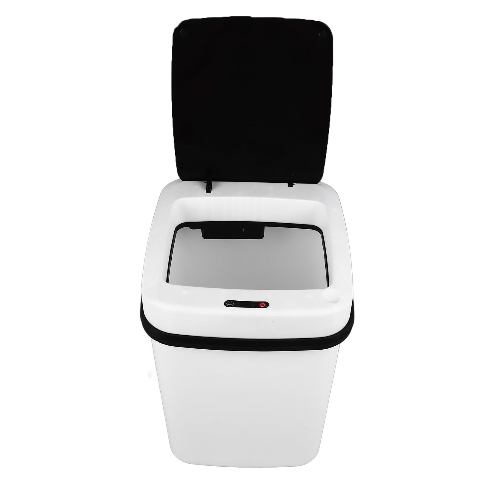 Jeanoko Bote de Basura Automático, Bote de Basura Inteligente, Gran Capacidad, Luz LED, Sensor de Movimiento Automático, Bote de Basura con Botón para Uso Doméstico