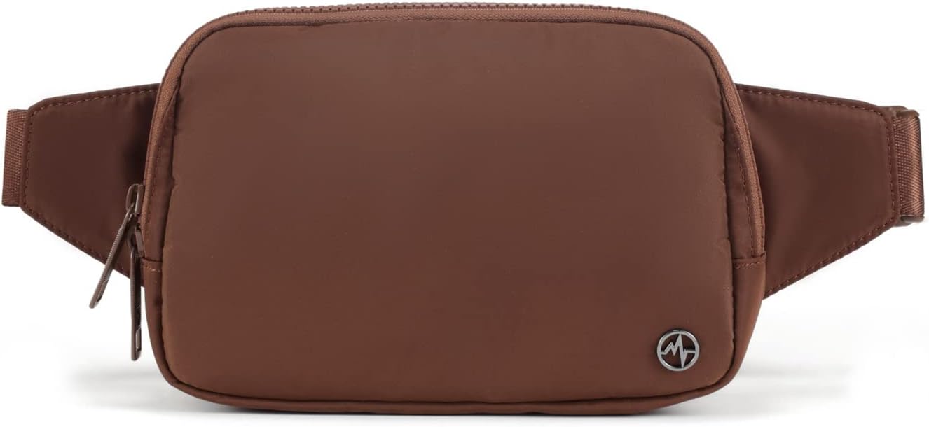 Pander Belt Bag Large 2L, Waterproof Everywhere Fanny Pack Purse for Women and Men with Adjustable Strap.