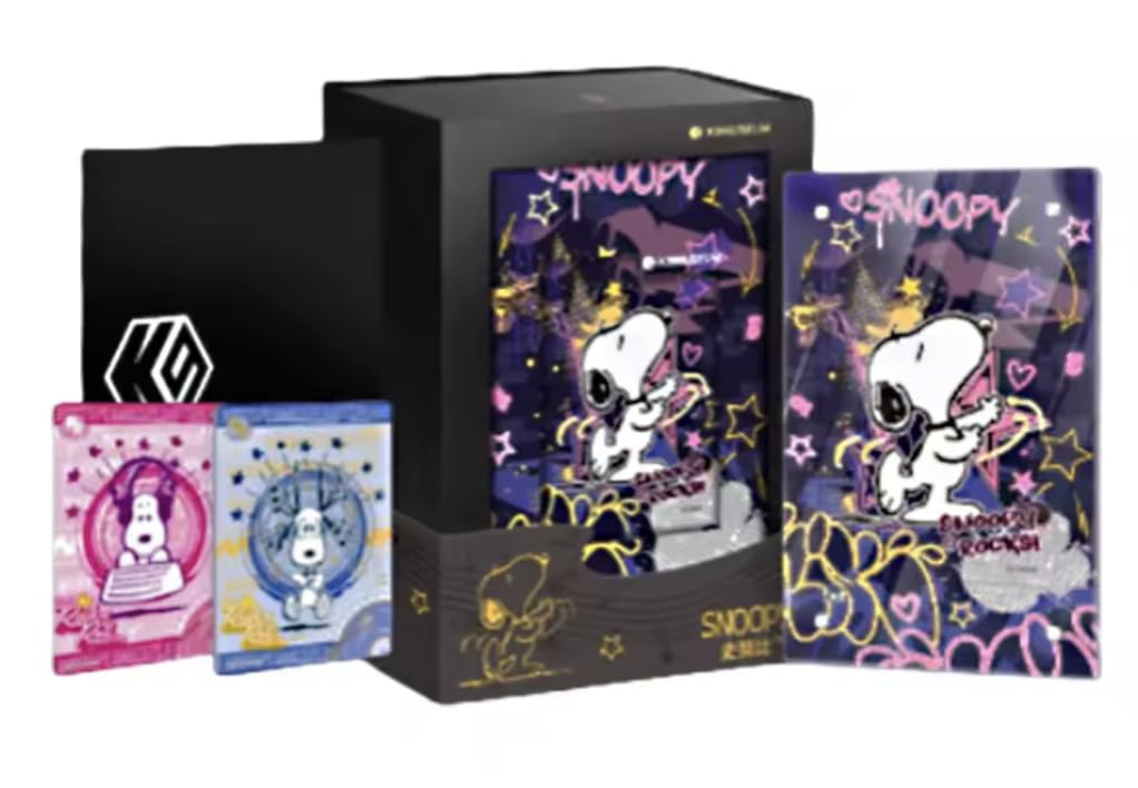Kayou | Snoopy Collectable Trading Card | Sealed Box | Simplified Chinese Edition | For Collectors 15+ Years | K9 Museum
