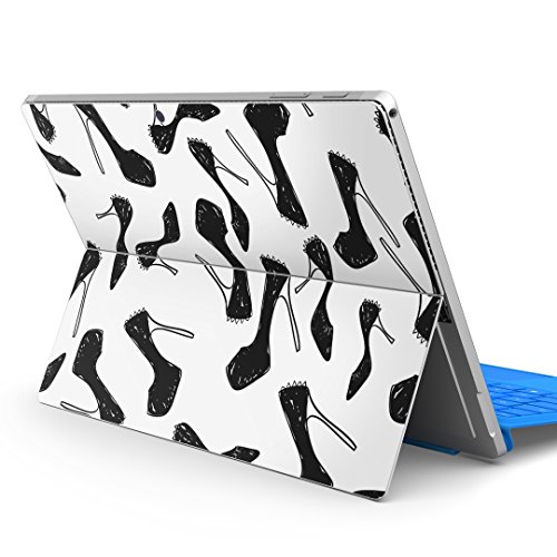 igsticker Surface pro7 (2019) pro6 pro2017 pro4 専用 スキンシール サーフェス ノートブック ノートパソコン カバー ケース フィルム ステッカー アクセサリー 保護 010880 靴 ハイヒール おしゃれ