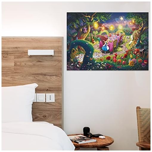 Disney – Mad Hatter’s Tea Party - 24” x 17 wall art - Image 4
