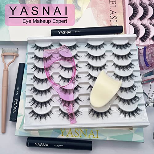image for YASNAI Lashes Buddy False Eyelashes Applicator Tool for Wear Eyelashes
