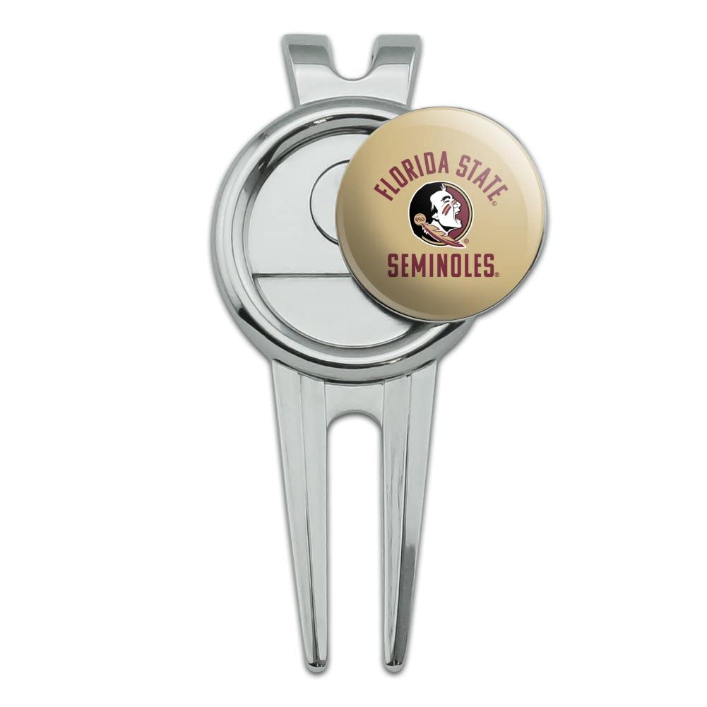 GRAPHICS & MORE Florida State Seminoles Golf Divot Repair Tool and Ball Marker