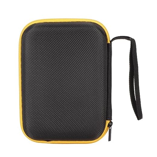 Miyoo Mini Plus RG35XX Estojo de Transporte Rígido Proteção de 360 ​​graus, Bolso de Malha Interna, Alça de Nylon para Armazenamento Portátil para Console de Jogos Portátil