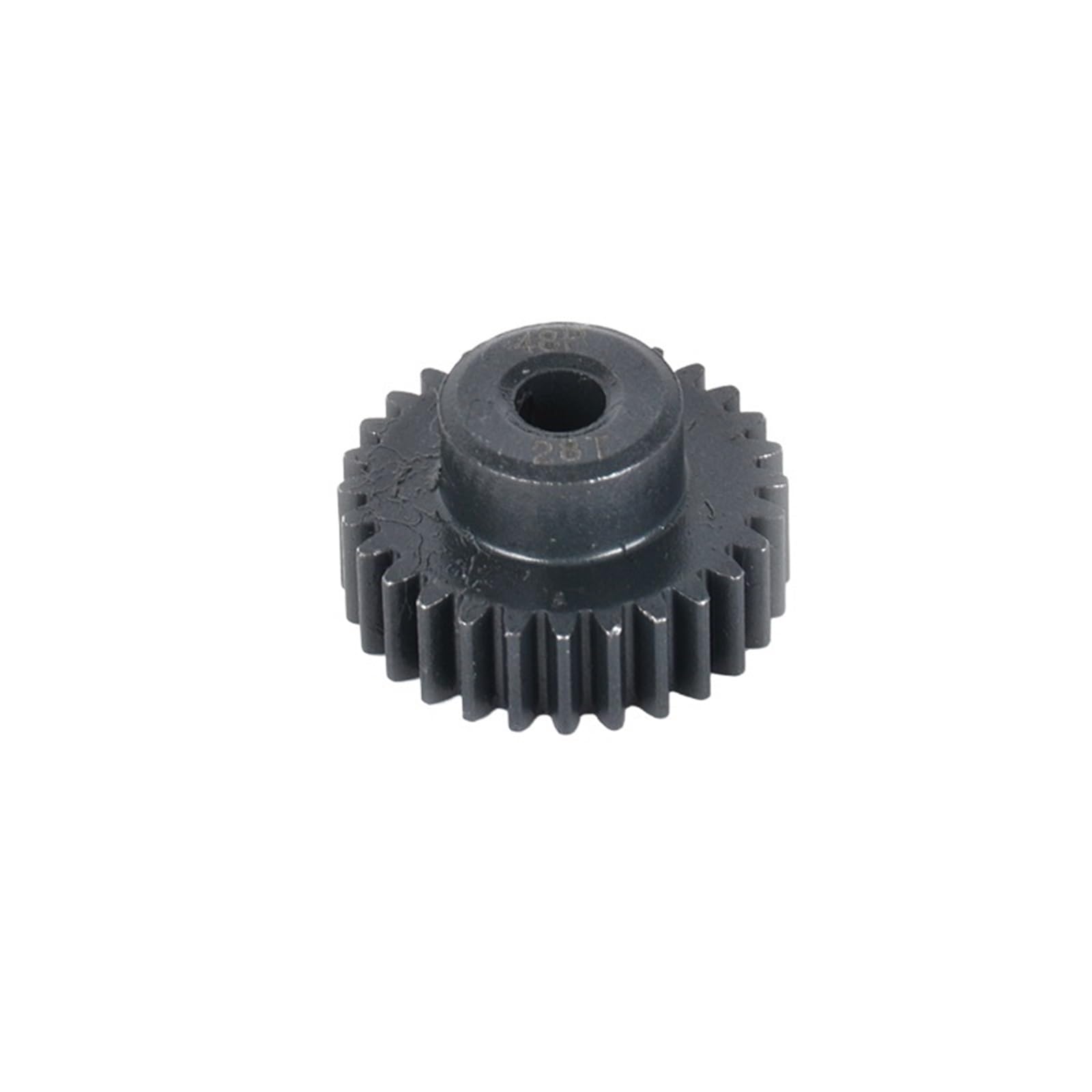EJUOYO Chain Sprocket Metal Steel Motor Gear 48P 14T 15T 16T 17T 18T 19T 20T 22T 24T 25T 26T 27T 28T 29T 30T for 1/10 1/8(28T)