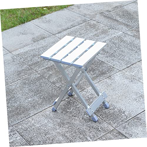Chaise Camping Pliante VANZACK en alliage aluminium tabouret compact - 7