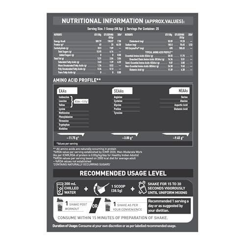 Image of MuscleBlaze Biozyme Performance Whey Protein Powder, Unflavoured (1kg Refill Pack) | 25g Protein Per Scoop | Clinically Tested 50% Higher Protein Absorption