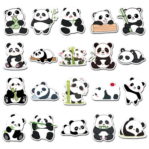 20 imanes decorativos para nevera con diseño de panda miniatura 1