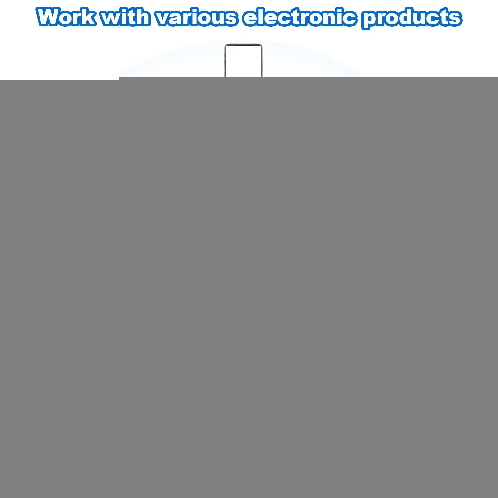Hub di Ricarica USB 15 Porte 100W Ricarica Rapida | Stazioni di Ricarica per Cellulari Hub Caricatore USB Per Laptop Telefono Tablet Adulti Adolescenti Casa Ufficio Viaggio