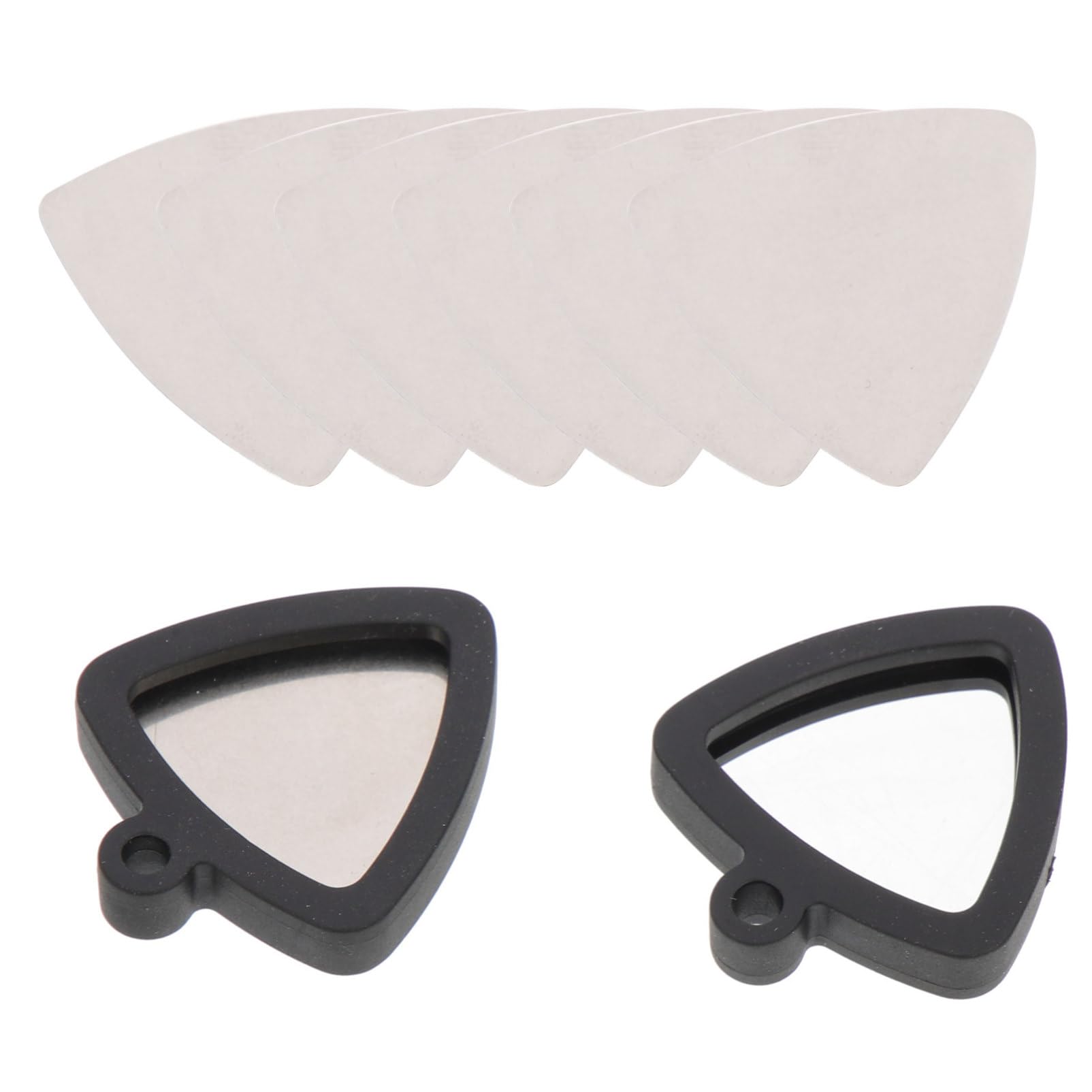 Abaodam 4sätze Guitar Pick Holder Mit -Picks Praktischer Für Gitarrenplektren Für Musiker Und Gitarrenliebhaber Große -