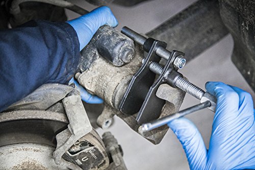 Écarteur de piston de frein de haute précision Blue Spot 7907 en acier robuste argenté