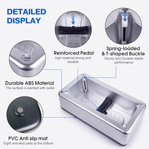 Shoe Cover Dispenser Containing 200pcs Shoe Covers Disposable Non Slip High Quality Automatic Shoe Cover Machine with Disposable Shoe Covers for Indoors for Most Occasion and Shoes Size