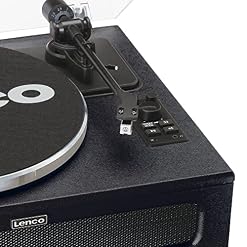 Lenco LS-430BK Noir - Les Beatles, Paul McCartney, John Lennon, RIngo Starr, George Harrison Lenco LS-430BK Noir – Image 3
