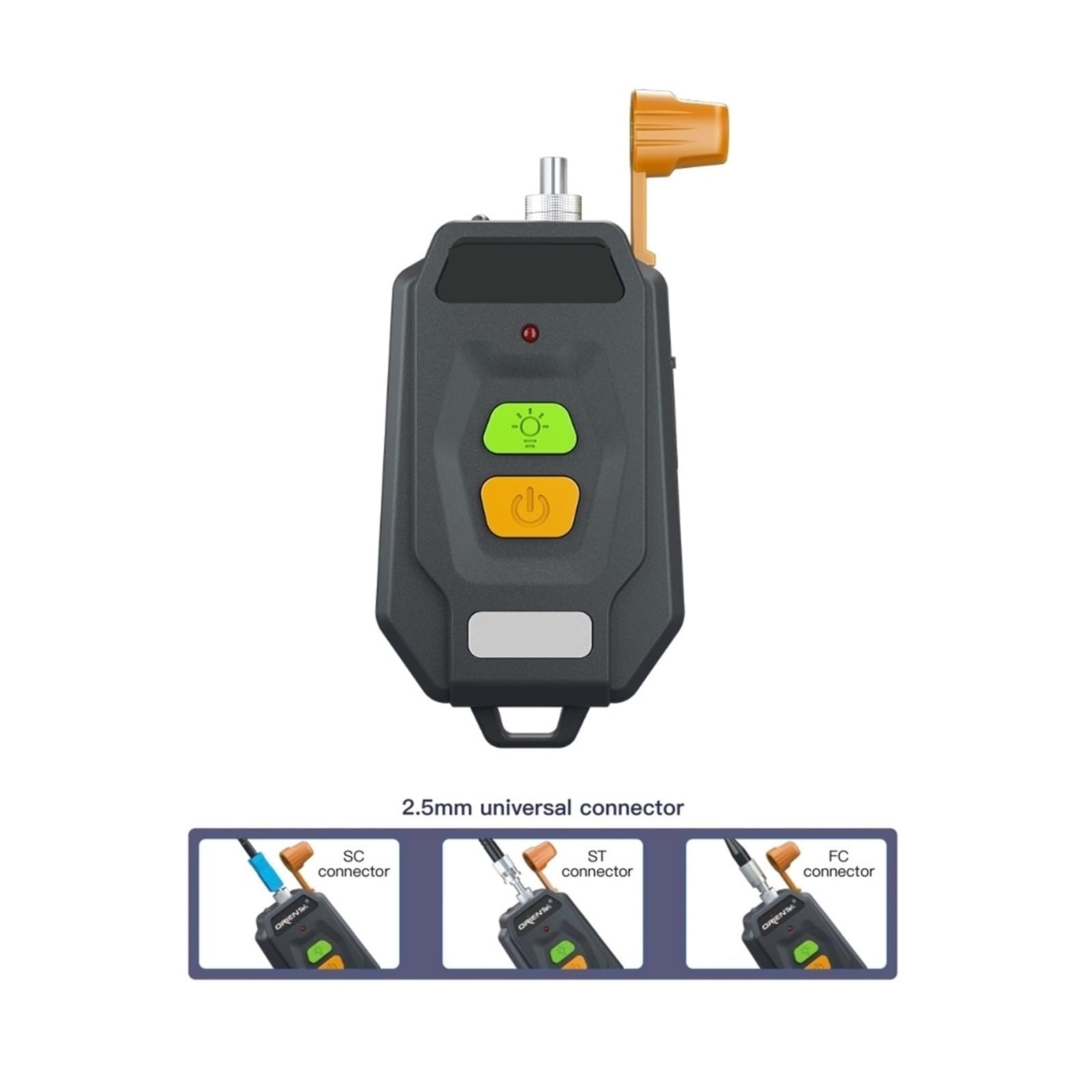 Localisateur visuel de défauts 650 nm, stylo à lumière rouge VFL, pointeur testeur câble fibre optique Inspection de circuits