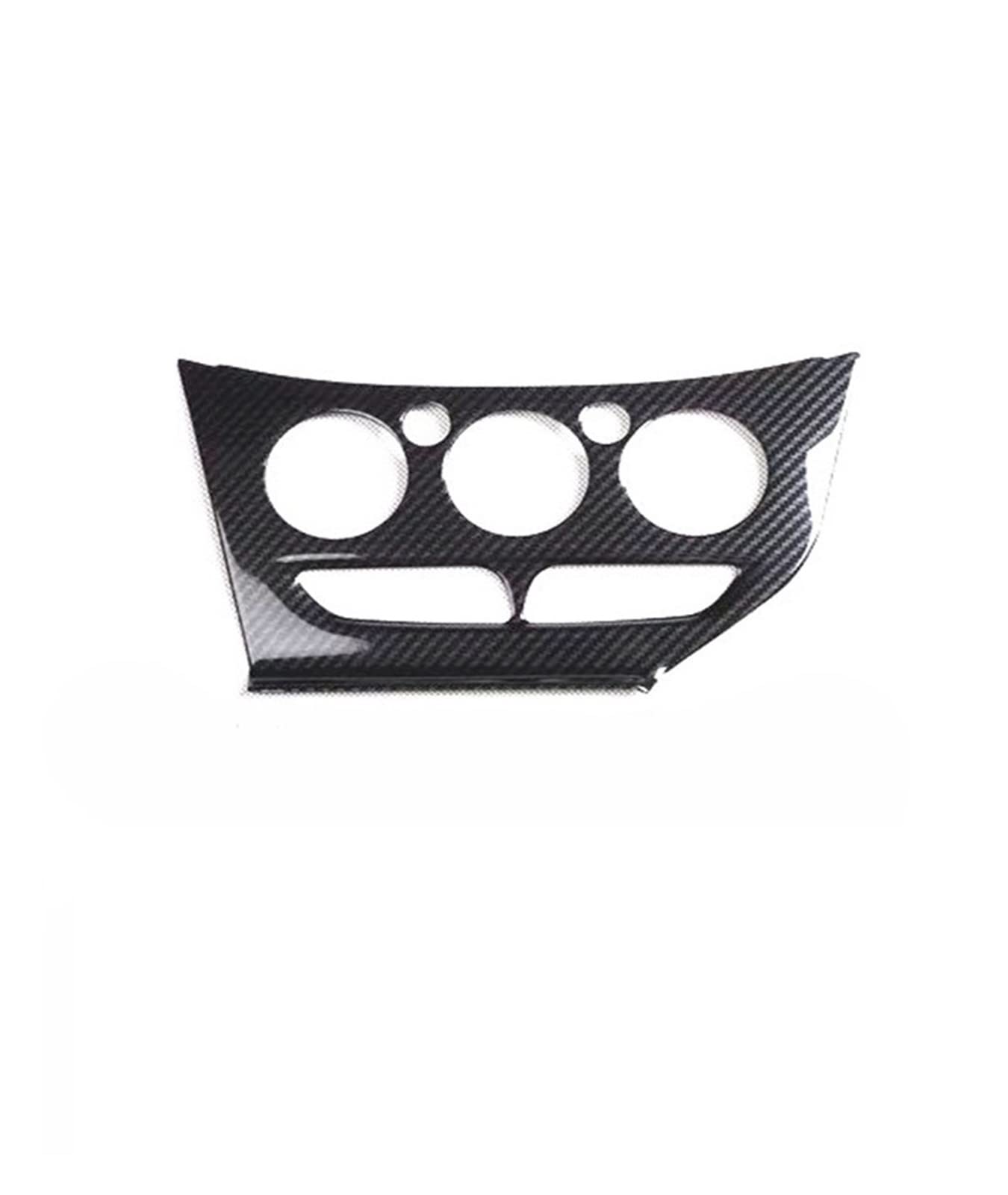 NLAVW Carbon Fiber Color Air Condition Panel Control Covers Trim Compatible With Ford Focus 2012 2013 2014 MK3 Accessories Stickers ABS (Color : RHD manual)
