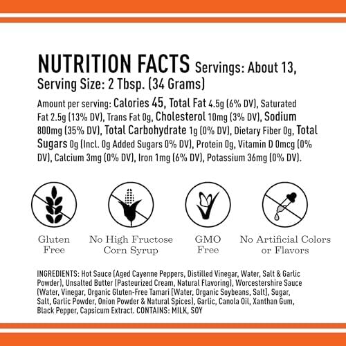 Lillie's Q Buffalo Wing Sauce 13.5 oz (Pack of 6)