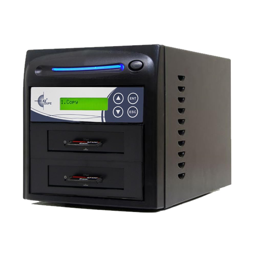 EZ DUPE CompastFAST Duplicador CFast de 1 a 1, clonador y borrador de tarjetas de almacenamiento de 9 GB/min (CFAST Pantera)