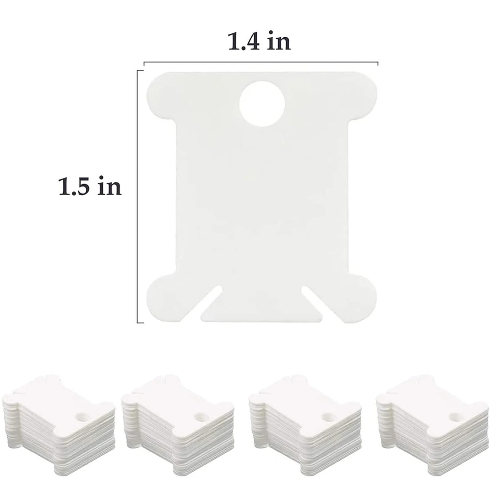 Obrót maszyny do szycia, Plastikowe szpulki nici dentystycznej 500 szt. Wielokolorowy haft Cross Stitch Nici Craft Organizer(Roze)