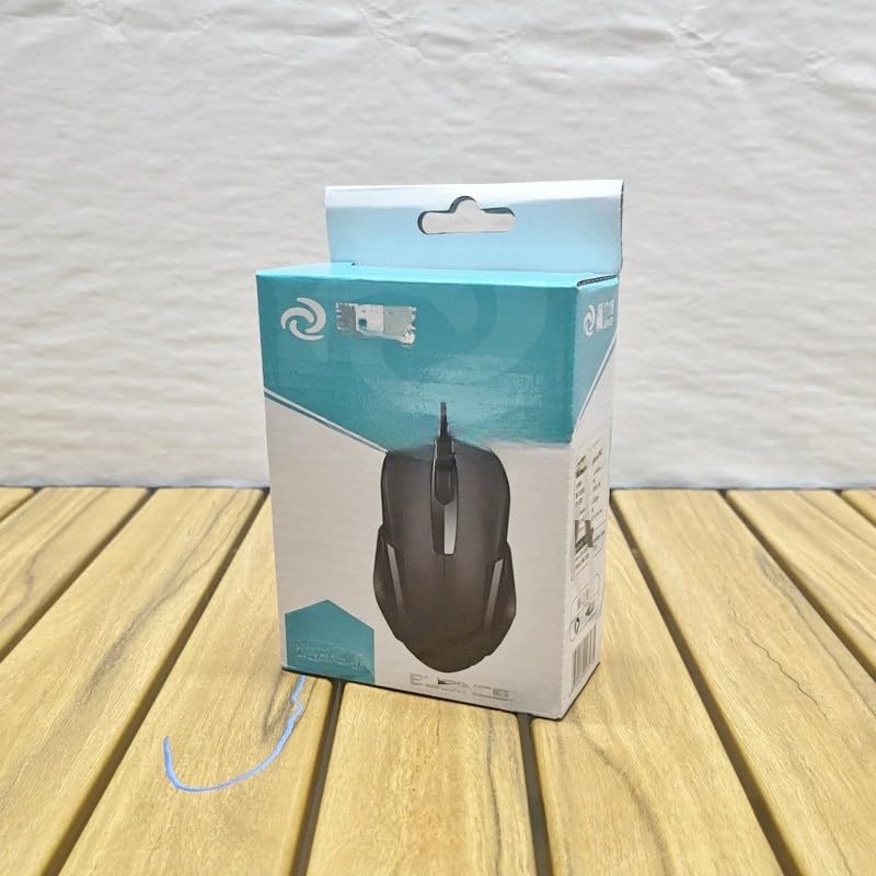 Image of Kaidiwei 001 Mouse | Wired USB for Business & Home | Precise Rapid Clicks for Laptop, PC, MacBook | Quiet & Comfortable | Ergonomic Design | 4000 DPI Sensor | Universal Compatibility