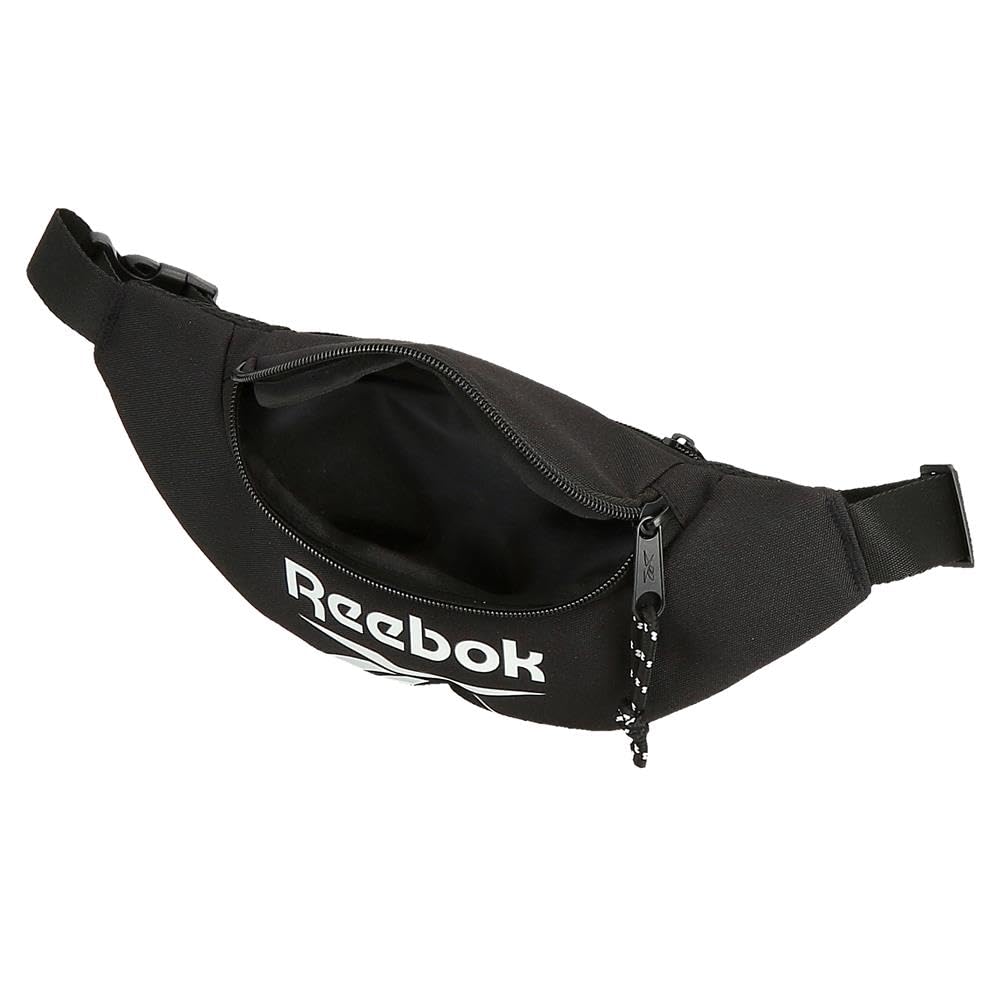 Reebok Carson Torba biodrowa, Jeden rozmiar, Czarny (Black), Talla única, saszetka nerka