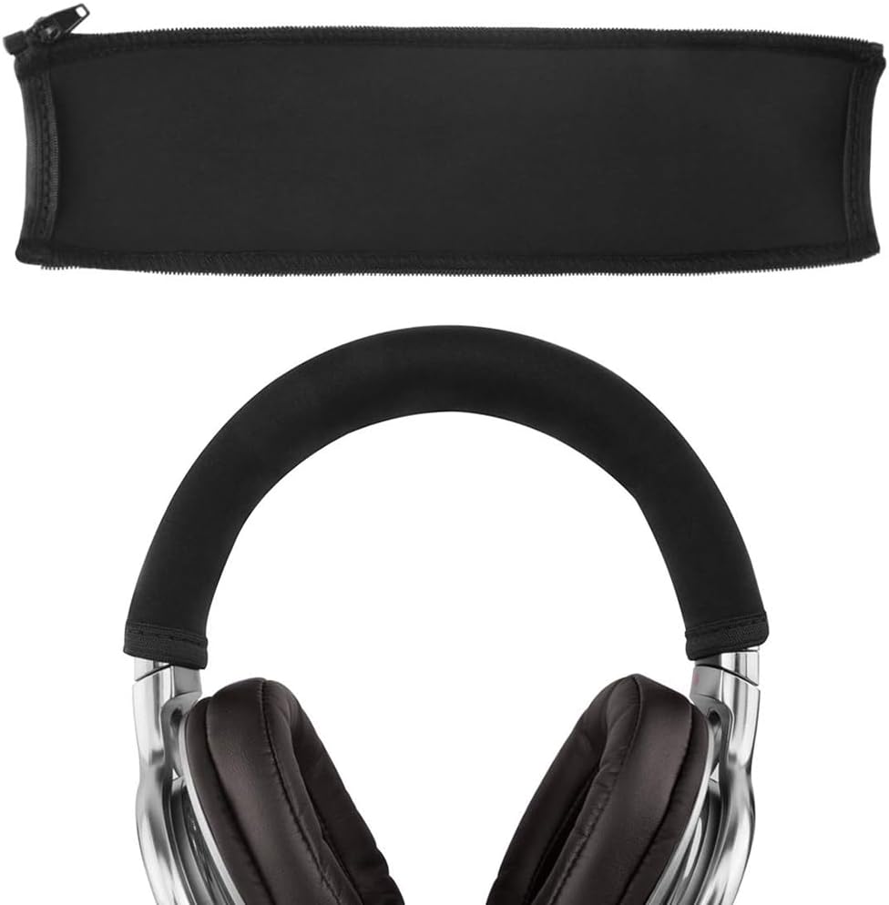 MMOBIEL Replacement Headband Cover Cushion Headphones Protector compatible with Sony MDR1A MDR-1ADAC/S/B MDR-1ABT MDR-1AM2/B/S MDR1RNC MDR1R MDR1RBT MDR-1R(N) MK2 (Black)