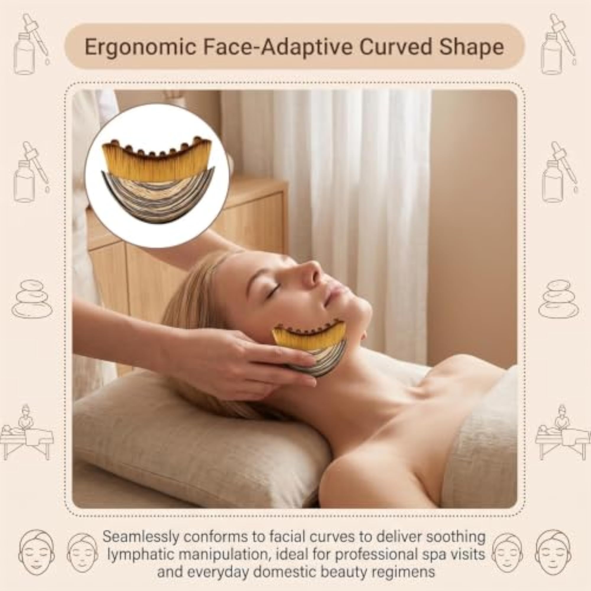 2PCS Dry Brushing Body Brush Set