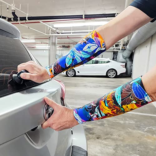 Image of Skin Guards Skin Protection Forearm Sleeves - Made in USA - Pair