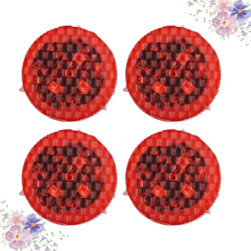 Luces de Seguridad Anticolisión rojas de PVC con inducción magnética en pack de 4 5