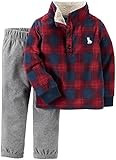 Carter's Boys 2 Pc Playwear Sets 249g275, Plaid, 4T
