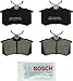 Bosch BC340 QuietCast Premium Ceramic Disc Brake Pad Set For: Audi A3, A4, A6, A8, Allroad, Quattro, RS6, S4, S6, S8, TT; Volkswagen Beetle, Golf, Jetta, Passat, Quantum, Scirocco, Vento, Rear