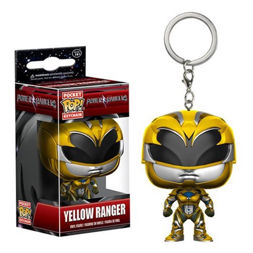 Funko - 12350 - Pocket Pop! - Porte-clés - Power Rangers Movie - Yellow Ranger