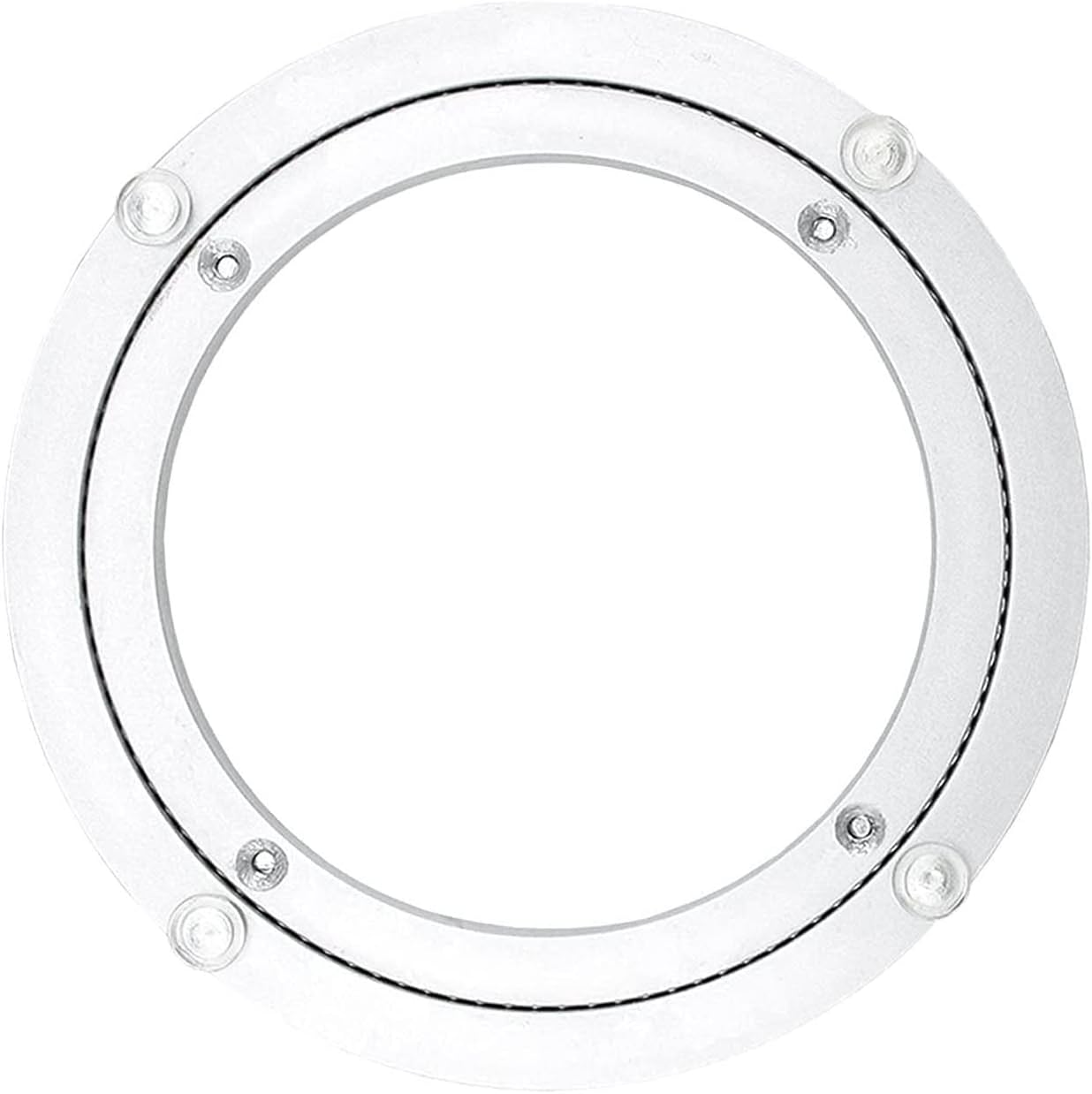 Heavy-Duty 360° Rotating Swivel Plate – Aluminium Alloy Turntable Bearing for TV Monitor Stand, Food Display, and Round Table Use,20 inches (500mm)