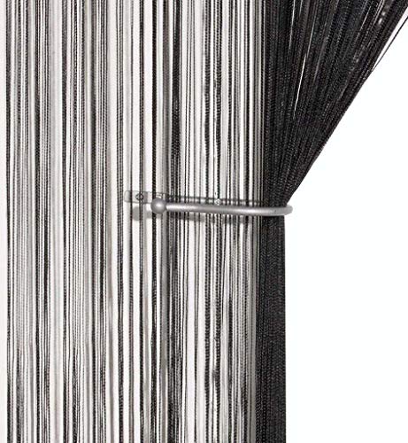 Decorative Door String Curtain Beads Wall Panel Fringe Window Divider Blind Door String Curtain Tassel Curtain for Doorway