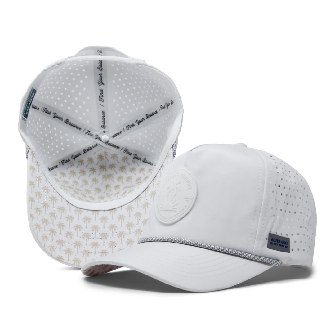 Alter Ego Traveler Splash Performance Hat – Lightweight, Breathable, Water-Resistant Adjustable Cap for Running, Workout