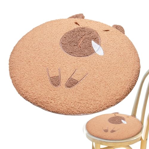 ZORZA Cojín de Asiento Redondo | Almohada de Felpa Rellena...