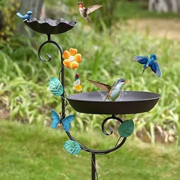 bird bath with bird feeder combo that will transform your garden 2 bird bath with bird feeder combo