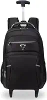 Mochila Bolsa Rodinha Masculina Feminina Notebook Reforçada Viagem Faculdade Escola Trabalho Impermeavel Costas Acolchoadas