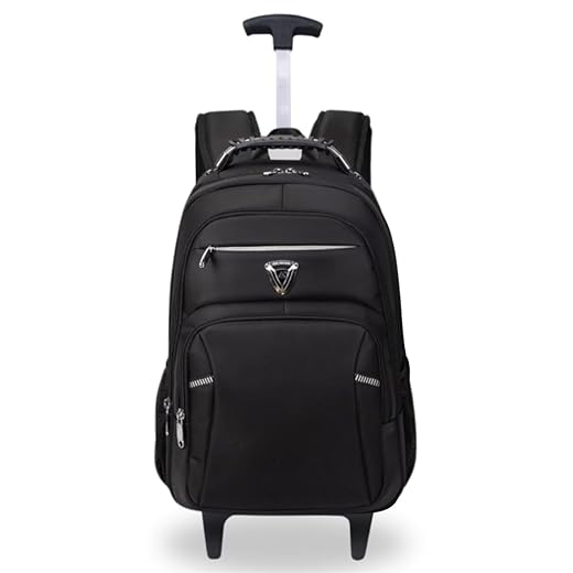 Mochila Bolsa Rodinha Masculina Feminina Notebook Reforçada Viagem Faculdade Escola Trabalho Impermeavel Costas Acolchoadas
