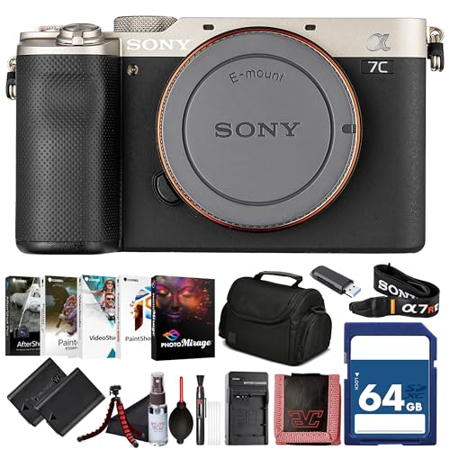 Sony &alpha;7C Full-Frame Mirrorless Camera Body (ILCE-7C/S)