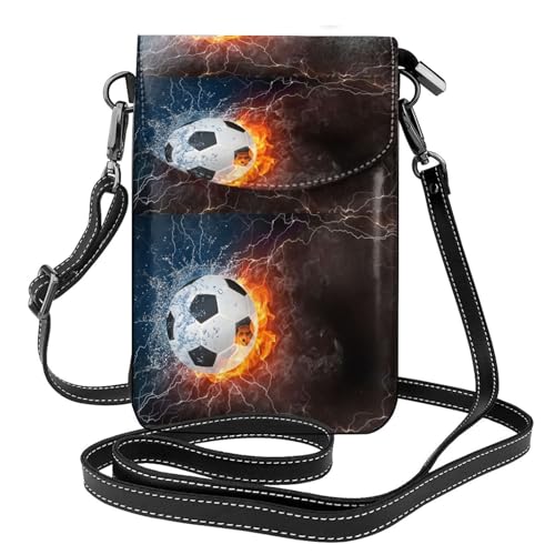 Sac bandoulière femme et porte-téléphone en cuir PU avec fentes pour cartes de crédit