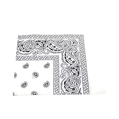 Bandana unisex testa o collo con motivo cachemire