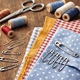 100x Stück Sicherheitsnadeln Mix - Klein & Groß - Safety pins Nadeln Set - Verbandklammern zum Nähen & Schneidern