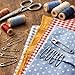 100x Stück Sicherheitsnadeln Mix - Klein & Groß - Safety pins Nadeln Set - Verbandklammern zum Nähen & Schneidern