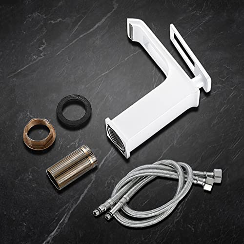 Robinet de Salle de Bain Chaud et Froid Anti-traces Laiton