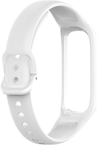Miniatura 9 de Compatible con Samsung Galaxy Fit2 SM-R220 Bandas para mujeres y hombres, correas de repuesto ajustables de silicona deportiva para reloj Samsung