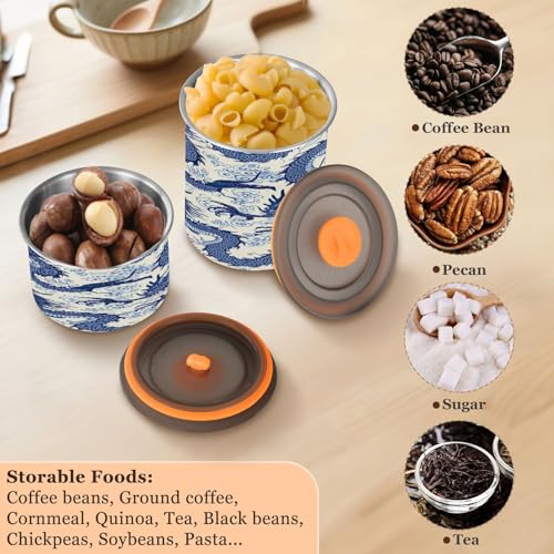 Envase para café ATTX acero inoxidable 900 ml miniatura 5